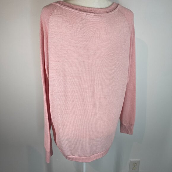 GAP Pink Lightweight Tunic Sweater size Medium - Picture 3 of 4